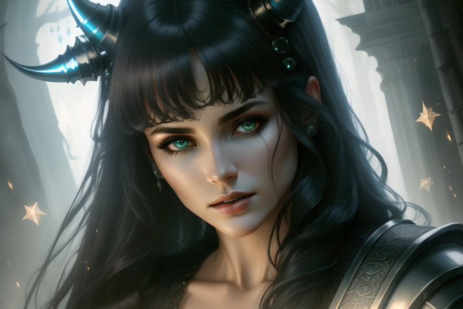 Обои картинки фото фэнтези, девушки, нейросети, графика, нейроарт, ai, art, нейронные, сети, рисунки, нейро, искусство