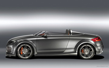 Картинка audi+тт автомобили audi серебристый кабриолет