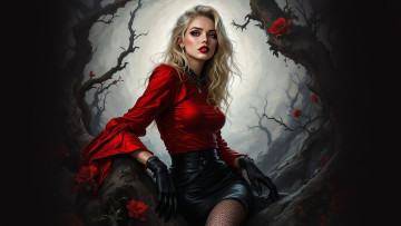 Картинка фэнтези девушки нейросети графика нейроарт ai art нейронные сети рисунки нейро искусство нейрографика graphics neuroart neural networks drawings neuro neurography