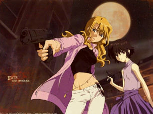 Картинка аниме noir