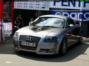 Картинка audi tt автомобили выставки уличные фото