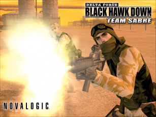 Картинка team sabre видео игры black hawk down