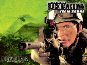 Картинка team sabre видео игры black hawk down