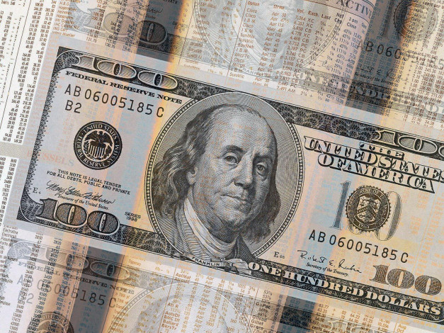 Обои картинки фото разное, золото, купюры, монеты