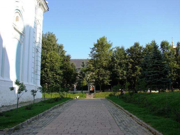 Обои картинки фото троице, сергиева, лавра, города, православные, церкви, монастыри