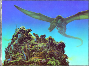 Картинка фэнтези драконы