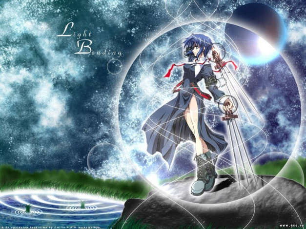 Обои картинки фото аниме, tsukihime