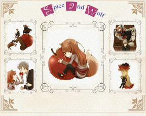 Картинка аниме spice and wolf