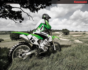 Картинка kawasaki kx 450 спорт мотокросс