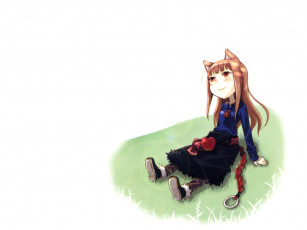 Картинка аниме spice and wolf