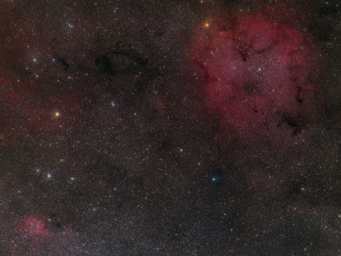 Картинка ic 1396 космос галактики туманности