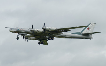 Картинка стратегический бомбардировщик ту 95 авиация боевые самолёты