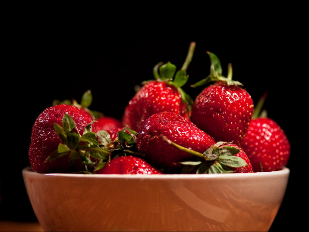 Обои картинки фото еда, клубника, земляника