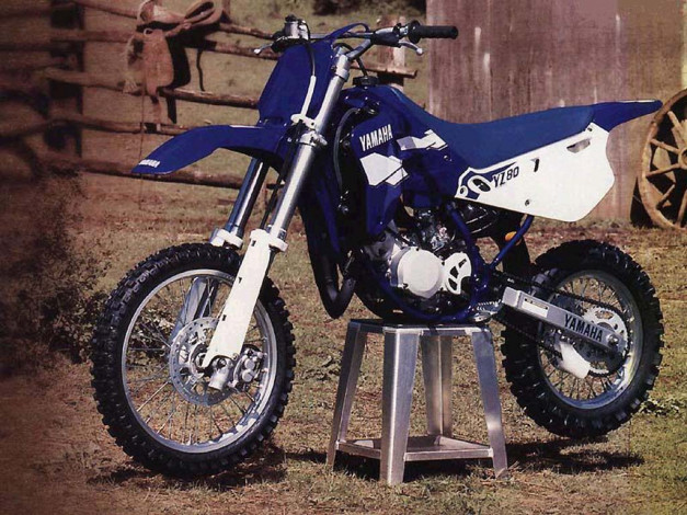 Обои картинки фото yamaha, yz80, мотоциклы