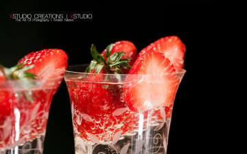 Картинка еда клубника земляника