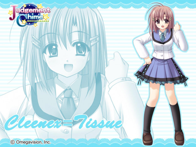 Обои картинки фото аниме, judgement, chime