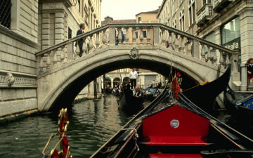Картинка venice italy города венеция италия гондола