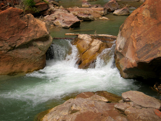 Обои картинки фото природа, реки, озера, река, камни