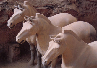 Картинка разное рельефы статуи музейные экспонаты лошади
