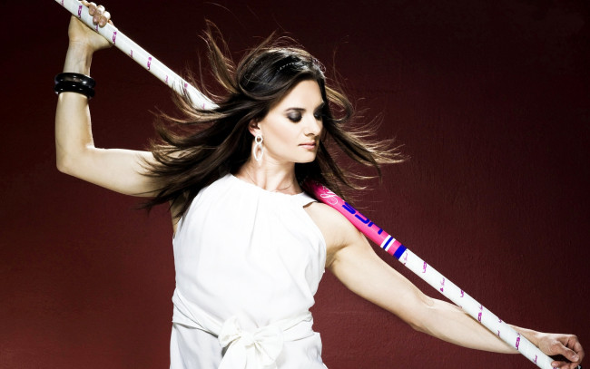 Обои картинки фото Елена Исинбаева, yelena, isinbayeva, девушки, , , шест