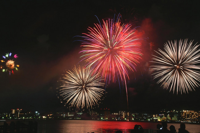 Обои картинки фото разное, салюты, фейерверки, салют