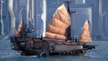 Картинка фэнтези другое парус