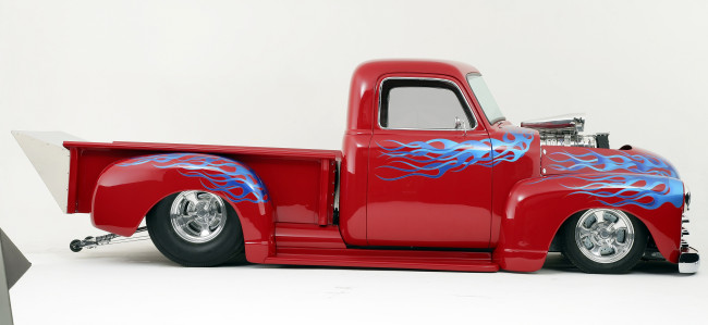 Обои картинки фото автомобили, custom, pick, up, rod, hot