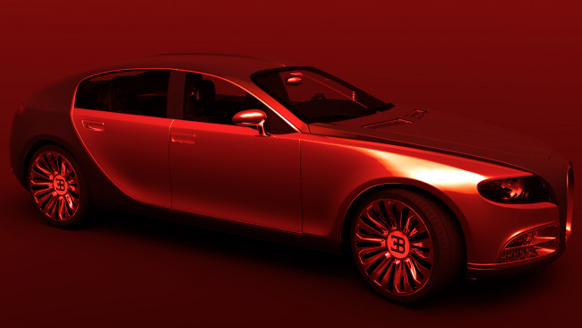Обои картинки фото автомобили, 3д, bugatt