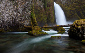 Картинка природа водопады поток