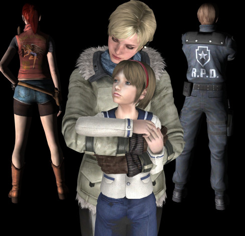 Обои картинки фото 3д графика, люди , people, мальчик, девочка