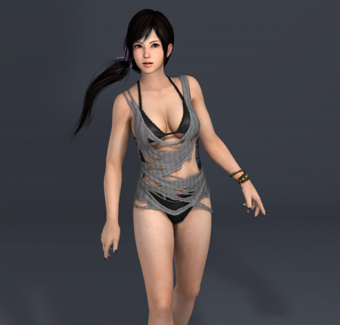 Обои картинки фото 3д графика, аниме , anime, девушка, взгляд