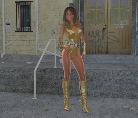 Обои картинки фото 3д графика, люди , people, взгляд, девушка