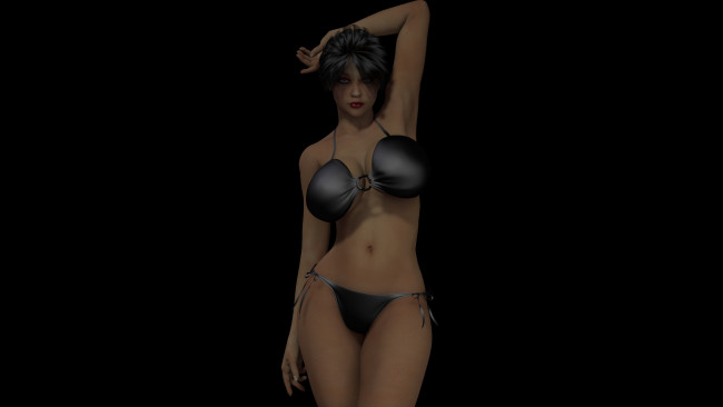 Обои картинки фото 3д графика, люди , people, девушка, взгляд