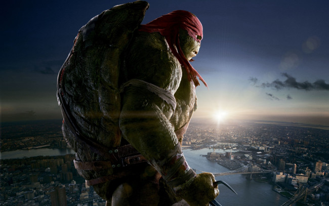 Обои картинки фото кино фильмы, teenage mutant ninja turtles, raphael, raph