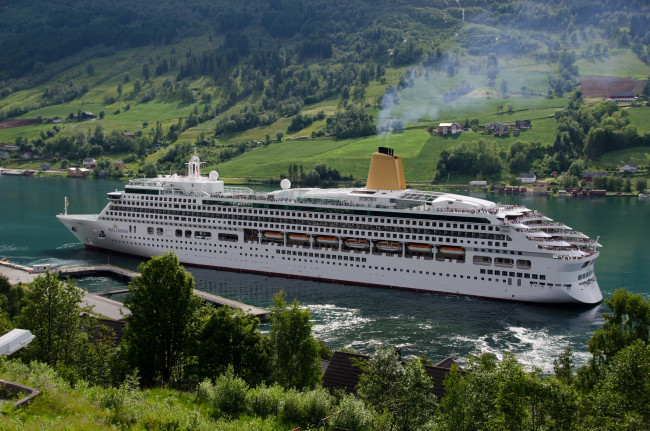 Обои картинки фото aurora, корабли, лайнеры, лайнер, круиз