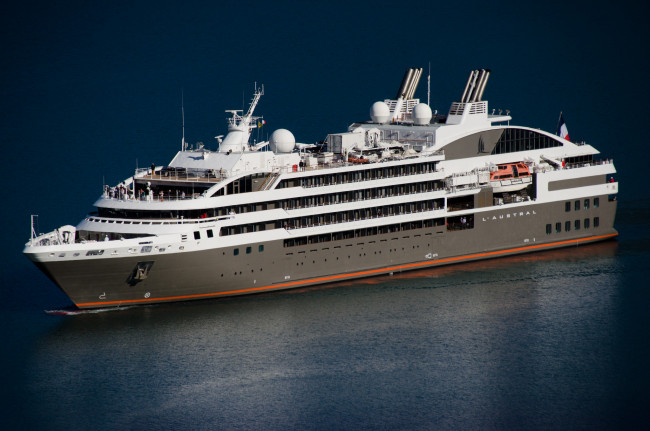Обои картинки фото l` austral, корабли, лайнеры, лайнер, круиз
