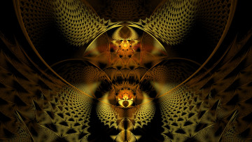 Картинка 3д+графика фракталы+ fractal цвета фон узор