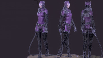 Картинка 3д+графика _science+fiction девушка фон взгляд