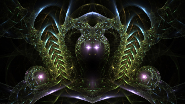 Обои картинки фото 3д графика, фракталы , fractal, цвета, фон, узор