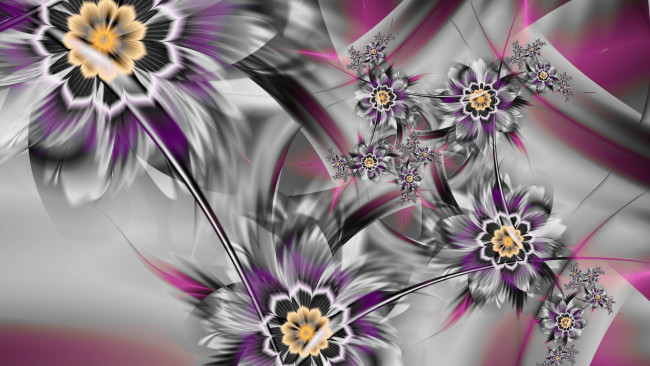 Обои картинки фото 3д графика, фракталы , fractal, цвета, фон, узор