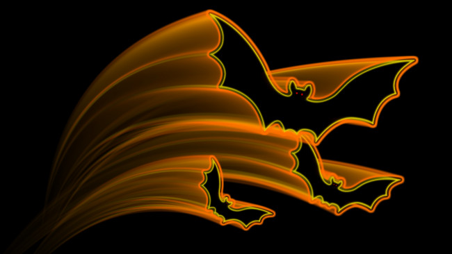 Обои картинки фото 3д графика, праздники , holidays, летучие, мыши