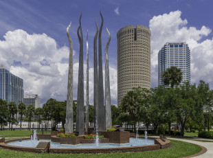 Картинка tampa города -+панорамы высотки