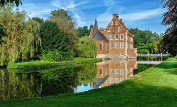 Картинка города -+пейзажи парк особняк