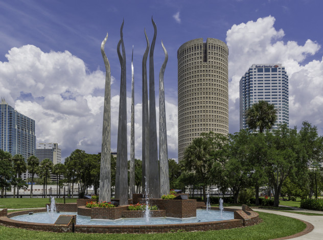 Обои картинки фото tampa, города, - панорамы, высотки