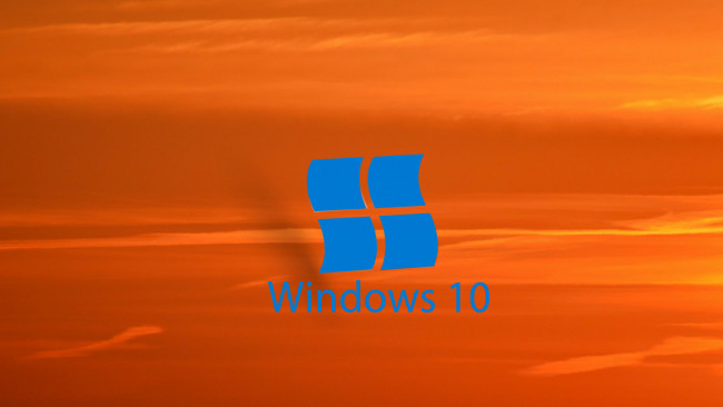 Обои картинки фото компьютеры, windows 10, логотип, фон
