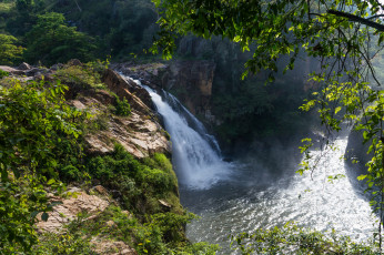 Картинка природа водопады простор