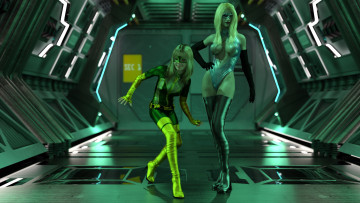 Картинка 3д+графика фантазия+ fantasy девушка взгляд фон