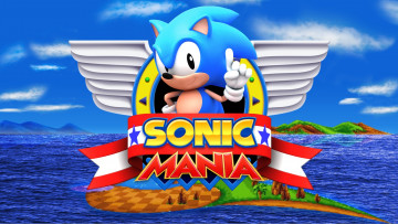 Картинка видео+игры sonic+mania sonic mania