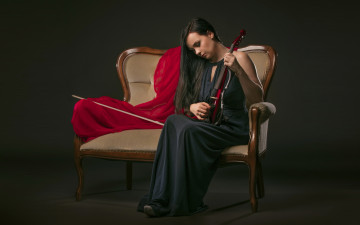 Картинка музыка -+другое скрипка девушка