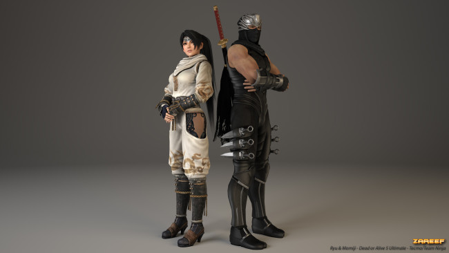 Обои картинки фото видео игры, dead or alive 5,  ultimate, фон, взгляд, девушка